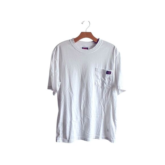 Wrangler White Short Sleeve Tee for Casual Wear Size Medium 10 0499 - Picture 7 of 8